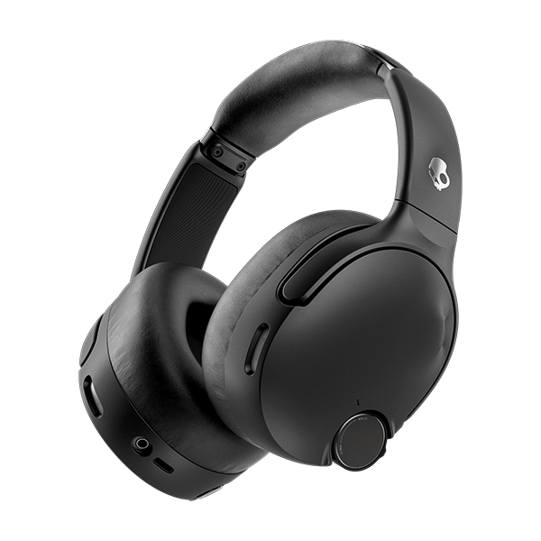 Black over-ear Crusher 1080  on a transparent background | True Black