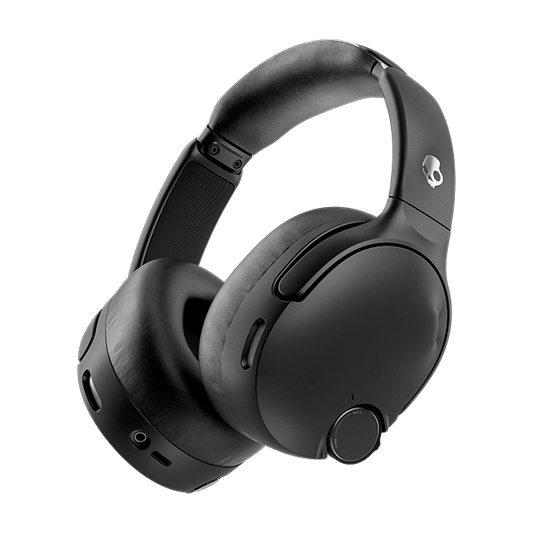 Black over-ear Crusher 1080  on a transparent background | True Black