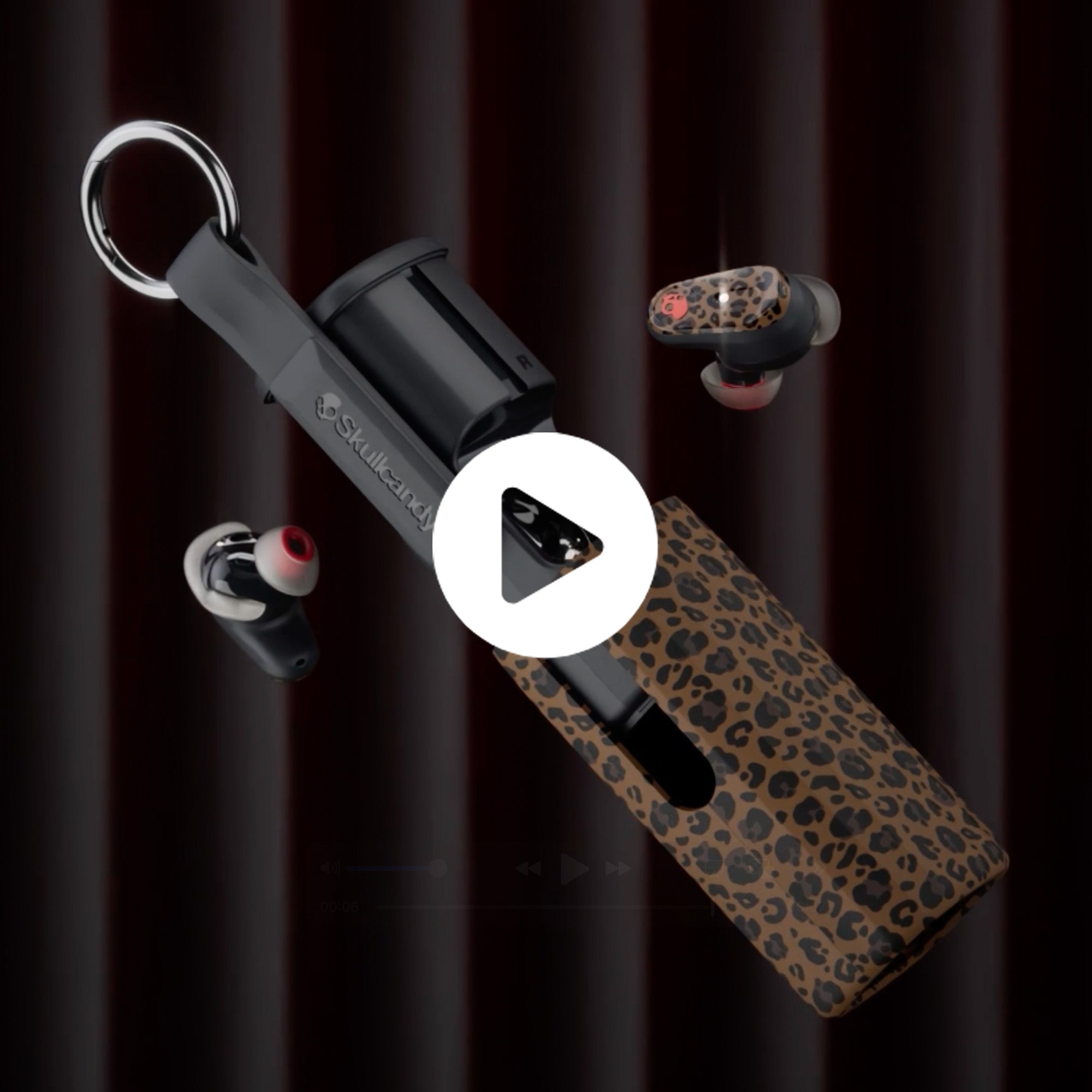Skullcandy METHOD 360 ANC ヒョウ柄 Method 360 ANC - Noise Canceling Earbuds + Sound by Bose