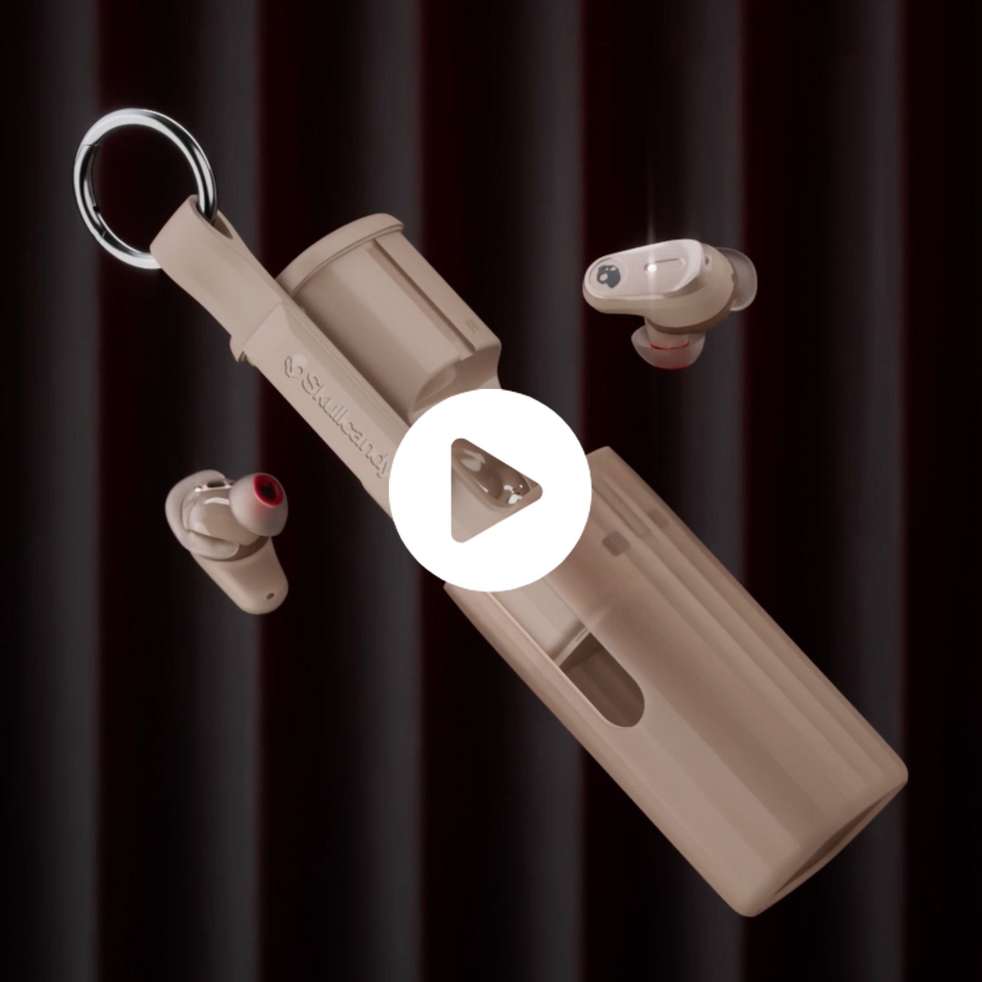 SKULL CANDY　Method 360 ANC スカルキャンディ　ブラウン Method 360 ANC - Noise Canceling Earbuds + Sound by Bose